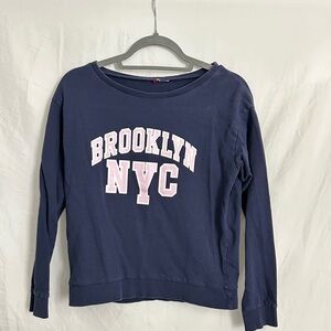 Brooklyn NYC Navy Sweatshirt